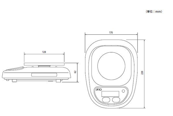 国産最新品 アズワン - DIY FACTORY ONLINE SHOP|商品ロットナンバー:347009378 防水電子天秤HL−3000WP 2-6203-02の通販はau PAY マーケット お得限定SALE