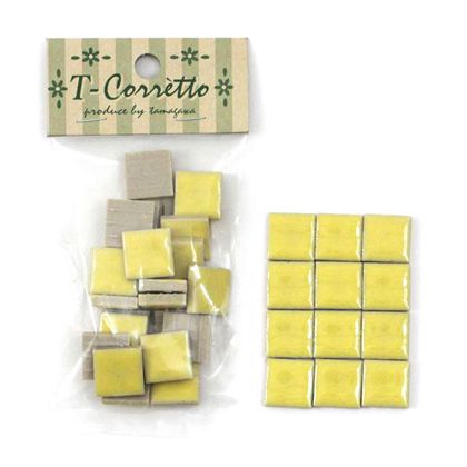 玉川窯業 モザイクタイル T コレット ライトイエロー 約15 15 4mm 15k 04 25個入の通販はau Wowma ワウマ Diy Factory Online Shop 商品ロットナンバー