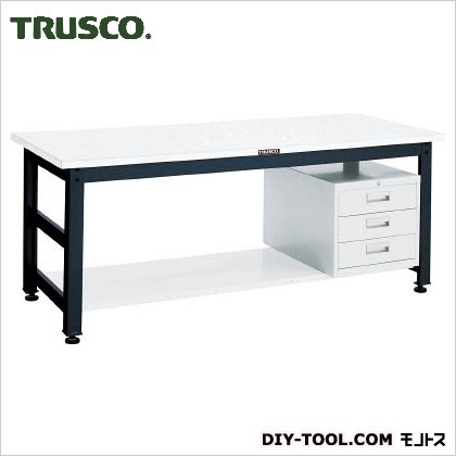 【訳あり】 トラスコ(TRUSCO) UTM型作業台1800X750XH7403段引出付 UTM-1875D3, 住設倶楽部 f3f0c834