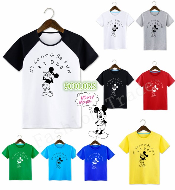 9colorst Shirt Disney ディズニー ペアルック カップル Tシャツ トップス ｔシャツ ミッキー柄 半袖 夏 夫婦 お揃い 男女兼用の通販はau Pay マーケット Fashion Trade 商品ロットナンバー