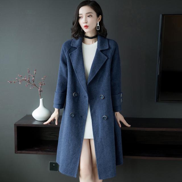 最高のチェスター コート ブルー レディース 人気のファッション画像