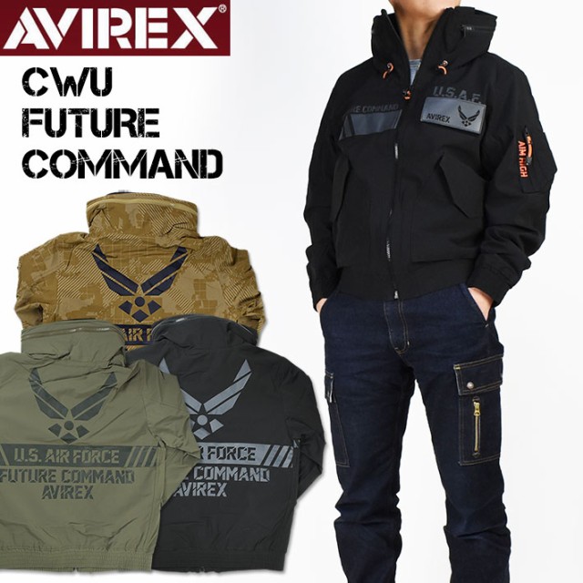 全国組立設置無料 Avirex アビレックス Cwu Future Command フライトジャケット ミリタリージャケット 春夏秋 ライトアウター メンズ 美しい Bayounyc Com