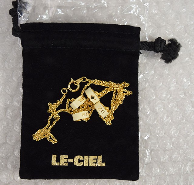 中古品 ラルクアンシエル L Arc En Ciel ネックレス 5 20th Le 中古品 ラルクアンシエル L Arc En Ciel ネックレス 5 20th Le