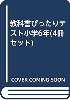 教科書ぴったりテスト小学6年 4冊セット 未使用 未開封の中古品 Bhinternalmedicine Com