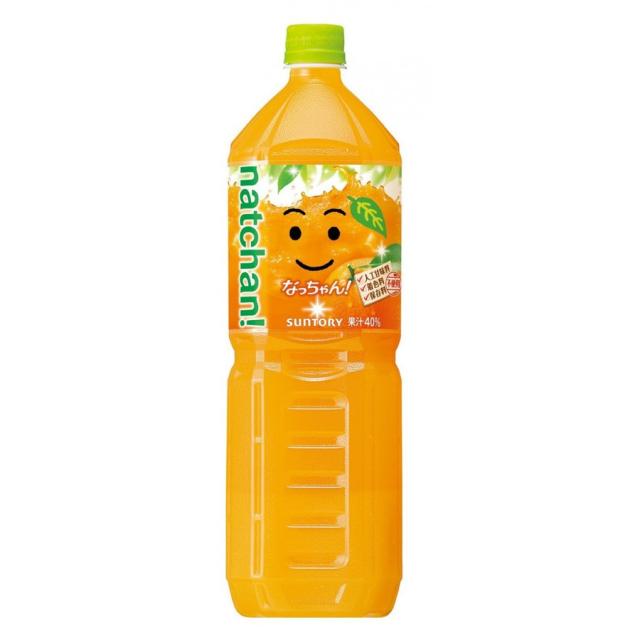 なっちゃん! 【ご注文は2ケースまで同梱可能です】 1.5L×8本 サントリー (1ケース) オレンジ