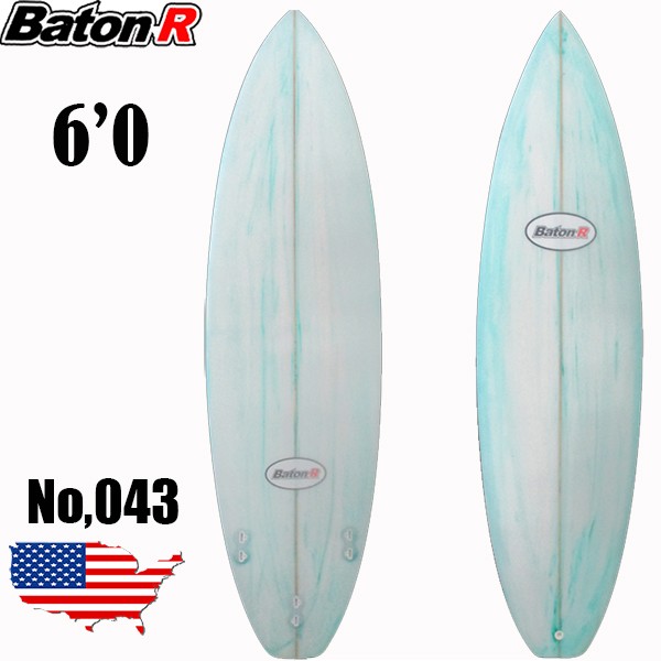 爆買い人気 ショートボード SURFBOARD SHORT BOARD マリンスポーツ レジャー 営業所止め の通販はau PAY マーケット - Bulls Surf|商品ロットナンバー:456001 6’0 サーフボード BatonR サーフィン 5カラー フィン付属 限定品新作