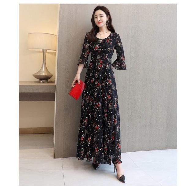 ロングワンピース レディース 40代 きれいめ シフォンワンピース 花柄 マキシ丈ワンピース Aライン 体型カバー リゾートワンピース 上品 の通販はau Pay マーケット Kireifuku Au Pay マーケット店 商品ロットナンバー