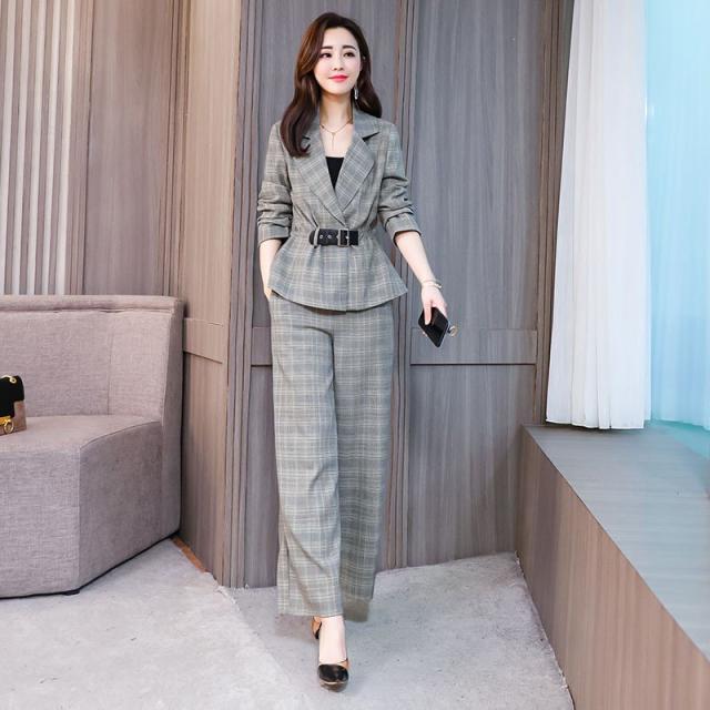 値引きする セットアップ レディース ワイドパンツ スーツジャケット チェック柄 お洒落 上品 通勤 入学式 卒業式 セレモニー 母 Ol 期間限定送料無料 Farmerscentre Com Ng