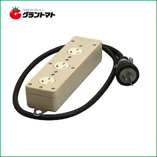 日本産 接地3p 三相 3コ口タップ Mr2938 a 250v 逆回転用コンセント コード1m付き 明工社 値引 Olsonesq Com