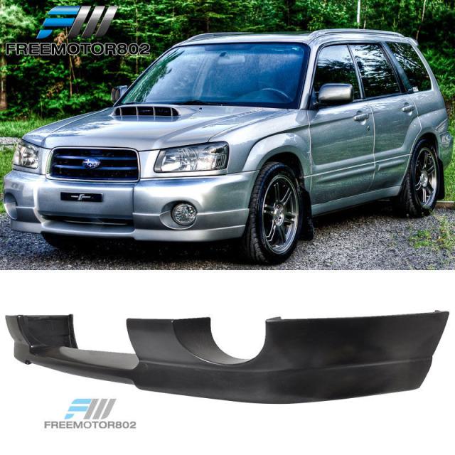 大特価 エアロパーツ FIT 03-05 SUBARU FORESTER SG5 DSスタイリッシュUNRETHANE BKフロントバンパ, 雑貨通販 Happy Space 5a9f01ed