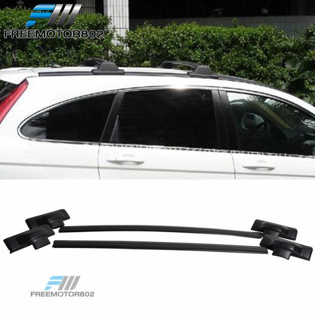 最も完璧な エアロパーツ ROOF TOP RACK CROSSバーキャリア07-11ホンダCRV CR-V BLACK OE STYLE S, スイーツ&ジェラテリア バロック c0caa8ed