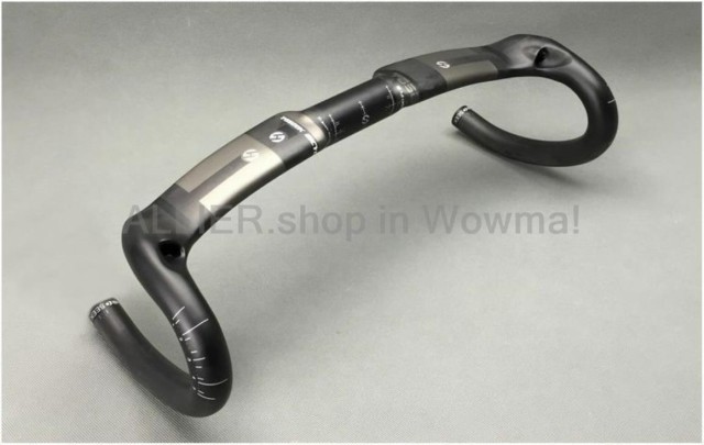 Toseek UD Carbon Fiber Road Bike Handlebar Matte Racing Aero Handlebar Drop Bar