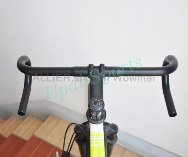 Road Bike Bicycle Drop Bar Bent Handlebar Rest 25.4 31.8mm 420mm Aluminum B114