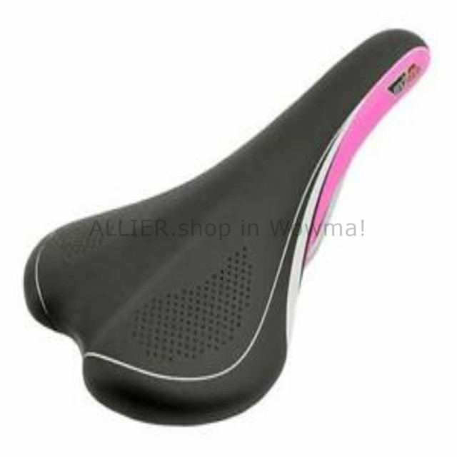 Black Pink Endzone Colored 2-Toned Racing Slim Road Bike Bicycle Saddles Seats
