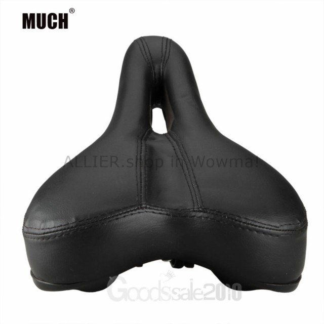 Bike Bicycle Seat Extra Comfort Wide Big Thicken Cruiser Sporty Soft Saddle Road