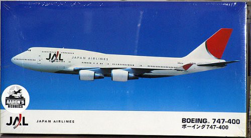 ハセガワ 1/200 日本航空 ボーイング 747-400 #1(中古品)