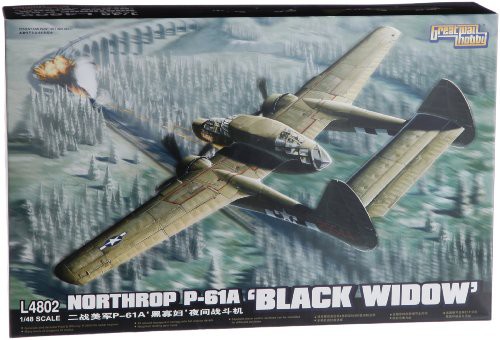 ピットロード 1/48 ノースロップ P-61A ブラックウィドウ L4802(中古品)