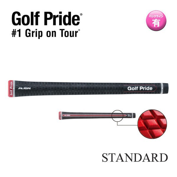 ゴルフプライド ツアーベルベットラバー ALIGN アライン スタンダード バックラインあり Golf Prideの通販はau PAY マーケット -  エンデバーゴルフ｜商品ロットナンバー：342203532