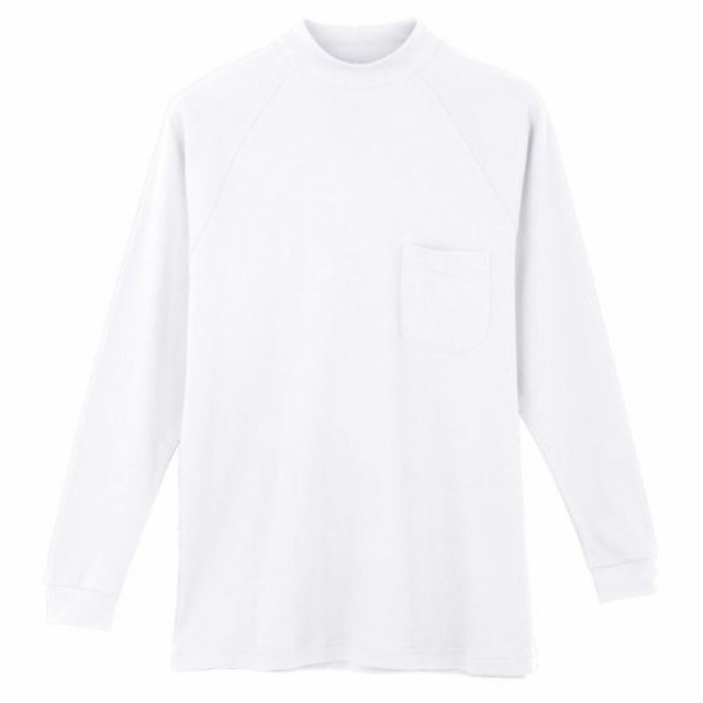 コーコス信岡 3018 ハイネックシャツ 4L ホワイト