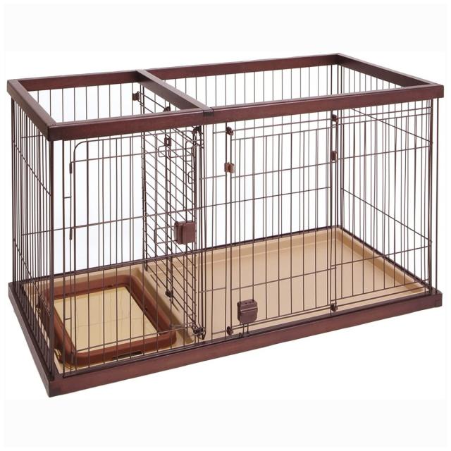 Sale 公式 ペティオ Petio トイレのしつけが出来る ドッグルームサークル ブラウン レギュラー 超小型犬 小型犬向き 受注発注 Centrodeladultomayor Com Uy