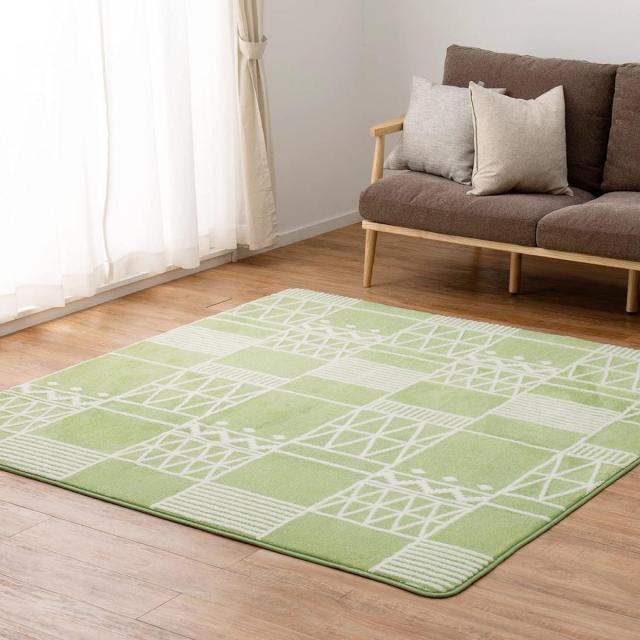 超特価激安 萩原 ラグ ホットカーペットカバー グリーン 約0 240cm フラフィー ふわふわ あったか ニュアンスカラー 可愛い ウレタン入り ホ スプリングフェア Blog Collegesuggest Com