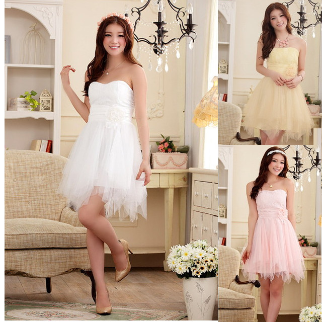 ミニドレス パーティードレス ミニ ドレス ワンピース 大きいサイズ チューブトップ ノースリーブ チュールスカート 透け感の通販はau Pay マーケット Happy Dress Wowma店 商品ロットナンバー