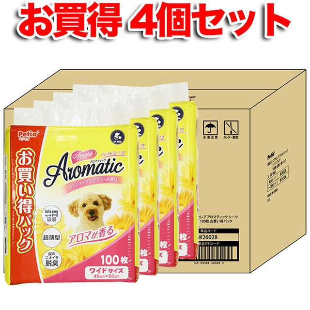 送料無料 ペティオ エアセレブ アロマティックペットシーツ ワイド100