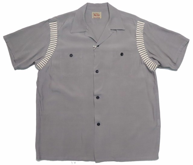 Style Eyes スタイルアイズ 半袖 ボウリングシャツ WITH RIBS ボーリング オープンカラー レーヨン SE38615の通販は