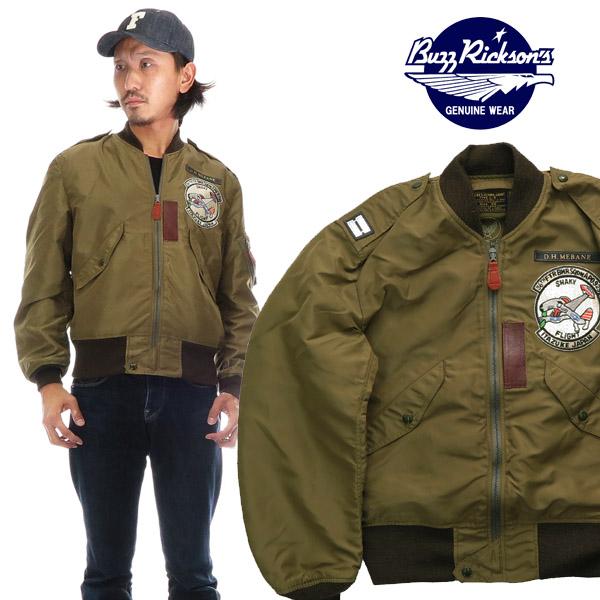 バズリクソンズ Buzz Rickson S L 2 フライトジャケット 36th Fighter Bomber Squadron American Pad Tectile Co Brの通販はau Wowma ワウマ アースマーケット 商品ロットナンバー