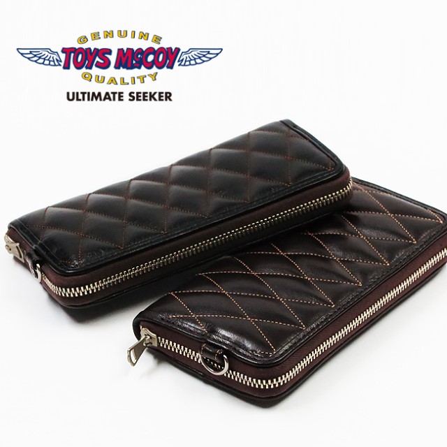 トイズマッコイ TOYS McCOY レザーキルティング ロングウォレット LEATHER QUILTED LONG WALLET tma1715