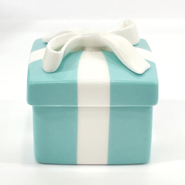 最も優遇 Tiffany Co ティファニー その他小物 小物入れ 陶器 ブルー ホワイト レディース 新品 完売 Olsonesq Com