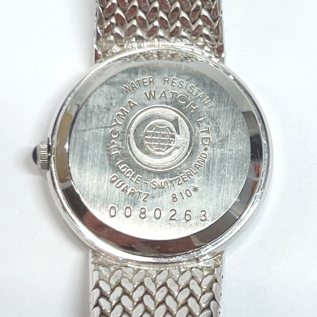 CYMA シーマ 腕時計 ステンレススチール/ステンレススチール シルバー レディース 中古の通販はau PAY マーケット - JP