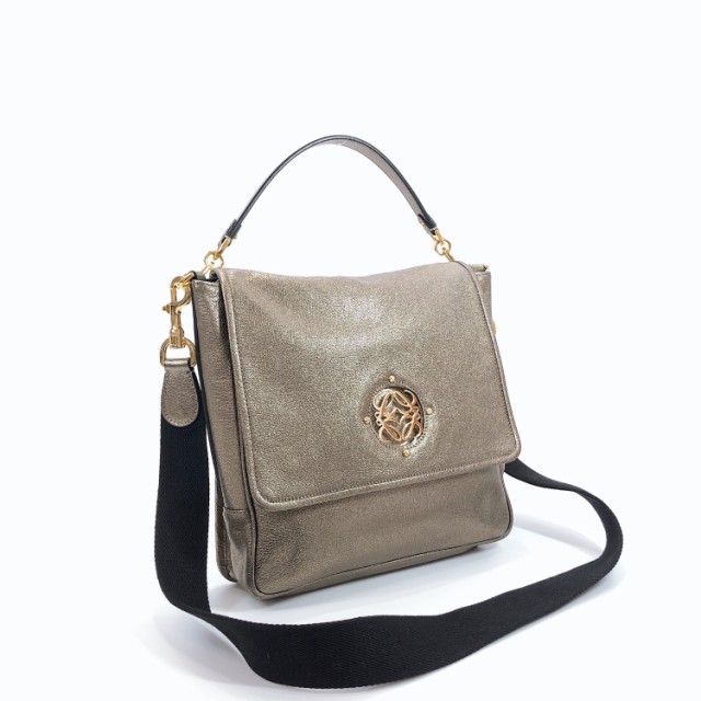 【未使用品】 LOEWE ゴールド ロエベ レディース アナグラム ショルダーバッグ アナグラム レザー ゴールド レディース, WORKAHOLIC store:4fd8f87e --- kzdic.de 【未使用品】 LOEWE ゴールド ロエベ レディース アナグラム ショルダーバッグ アナグラム レザー ゴールド レディース, WORKAHOLIC store:4fd8f87e --- kzdic.de