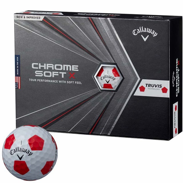 待望の再販 キャロウェイ Chrome Soft X Truvis クロム ソフト エックス トゥルービス ゴルフボール 1ダース 12球入り ホワイト レッド 年 ランキング１位受賞 Www Songtainews Net