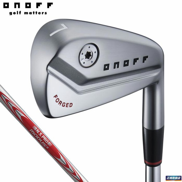 [2022年モデル] ONOFF オノフ KURO FORGED IRON 黒 フォージドアイアン 5本セット（＃6～9、PW）　N.S.PRO MODUS3 TOUR スチールシャフト