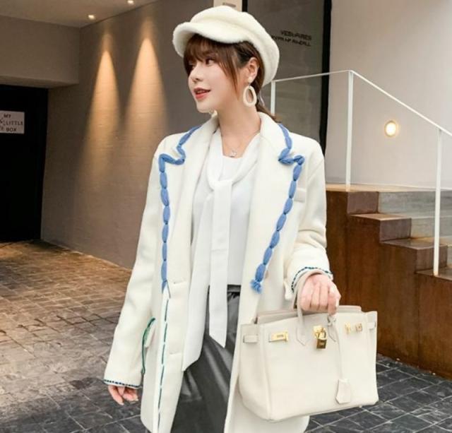 100 Epic Best白 ジャケット レディース 冬 人気のファッション画像