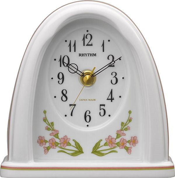 ベストセラー 愛しいほどに美しい有田焼きの置時計 フィオリーナr623 8rg623sr13 マーケット 磁器置時計 リズム時計 リビングプラザ 5b2d3732 Elaunchinfotech Com