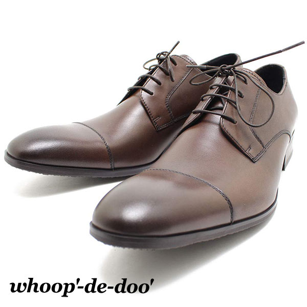 当社の フープディドゥ Whoop De Doo ストレートチップシューズ ダークブラウン ダークブラウン 本革ビジネスシューズ ビジネス マーケット ドレス フープディドゥ 紐靴 革靴 仕事用 Goodsman あんしんプラス 9998c867 Cdsdp Org