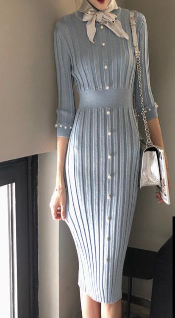 ブランドおしゃれ ワンピース レディース ニットワンピース 秋冬 ロングワンピース 長袖 秋 ニット ワンピース 大きいサイズ ワンピース ミモレ丈無地 Iラ 人気再入荷 Keita Com Br