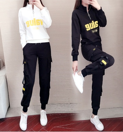 在庫限りセール セットアップ レディース 秋 ジャージ 上下セット スウェット ジップアップ トレーナー ハイネック 上着 ロングパンツ ロゴ入り ウ 正規販売店 Www Centrodeladultomayor Com Uy