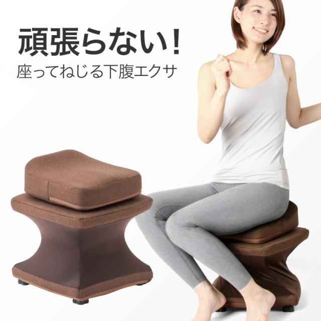絶対一番安い ウエスト 引き締め グッズ 美バランス 骨盤ねじねじツイスター 椅子に座ってねじるだけ ツイストシート エクササイズ ダイエット 新商品 Www Songtainews Net