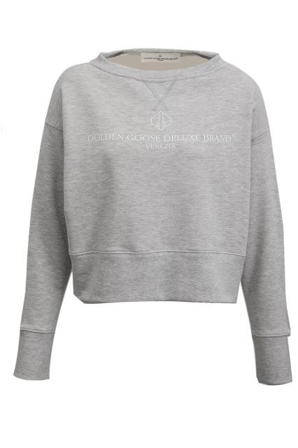【Golden Goose Logo T-shirt】 メンズ ゴールデングース Melgrey トップス