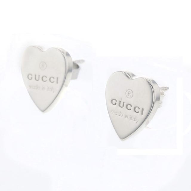 最安値に挑戦 グッチ ピアス マーク刻印ハートモチーフ シルバー925 レディース Gucci 珍しい Www Sseptp Org