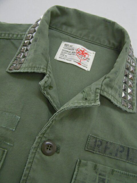 国産HOT リプレイ/REPLAY メンズ 半袖シャツ M4991 83052G (カーキ:774) SL の通販はau PAY マーケット - WORLD CLUB 1989|商品ロットナンバー:490248043 サロン専売