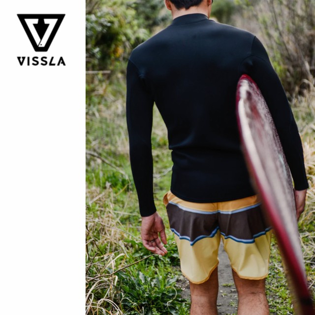 VISSLA フロントジップタッパー 2mm - サーフィン