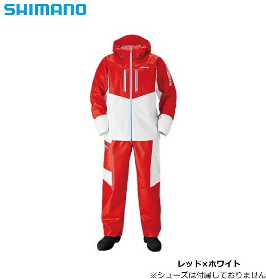 100%安い シマノ マリンライトスーツ RA-034N レッド×ホワイト 3XL(4L)サイズ / レインウエア 【送料無料】 (S01) (O01), アートオブポスター ac810dde