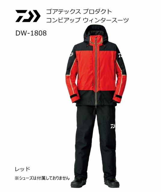 【格安SALEスタート】 ダイワ ゴアテックス プロダクト コンビアップ ウィンタースーツ DW-1808 レッド Mサイズ 【送料無料】 (D01) (O01), アンティーク インテリア FeuFeu 09ad9ec2