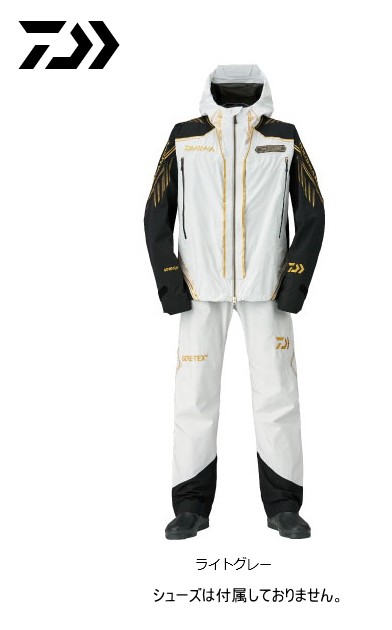 【★大感謝セール】 ダイワ トーナメント ゴアテックス(R) パックライト(R) レインスーツ DR-1008T ライトグレー XL(LL)サイズ 【送料無料】 (D01) (O01), 園joy-marutoyo c1d45cb8