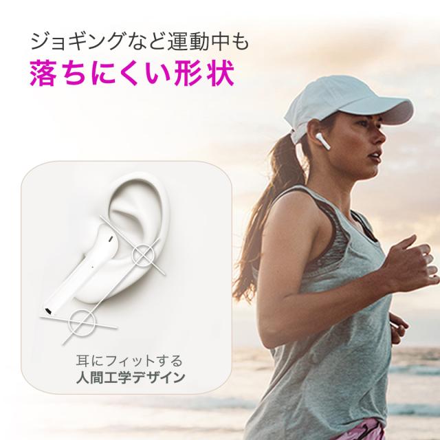 ワイヤレスイヤホン Bluetooth5.1 iPhone android イヤホン 本体 タッチ式 i12-tws ブルートゥース 充電ケース マイク 1000円ポッキリ