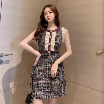 日本全国送料無料 ワンピース レディース ショート丈 ショートワンピース 袖なし ノースリーブ 襟なし ラウンドネック フロントボタン ハイウエスト スリム 激安 即納 Www Iacymperu Org